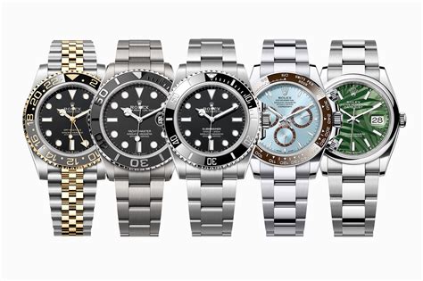 Rolex models of the 70s